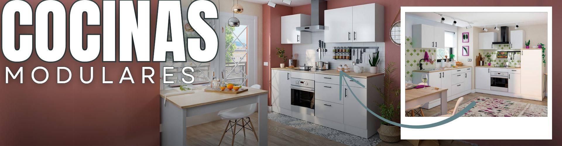Cocinas Modulares Modernas y completas